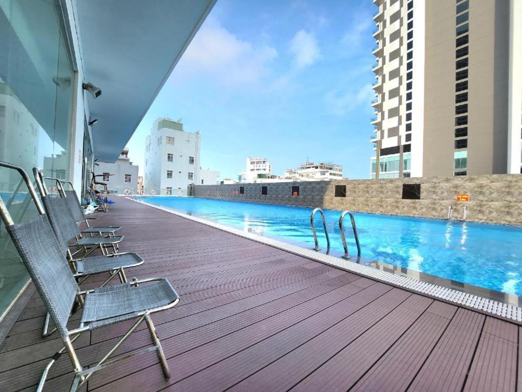 Quy Nhon Chillin' Apartment - Flc Sea Can Ho Huong Bien Trung Tam Tp Εξωτερικό φωτογραφία